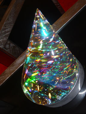 Large Dichroic Glass Sculpture